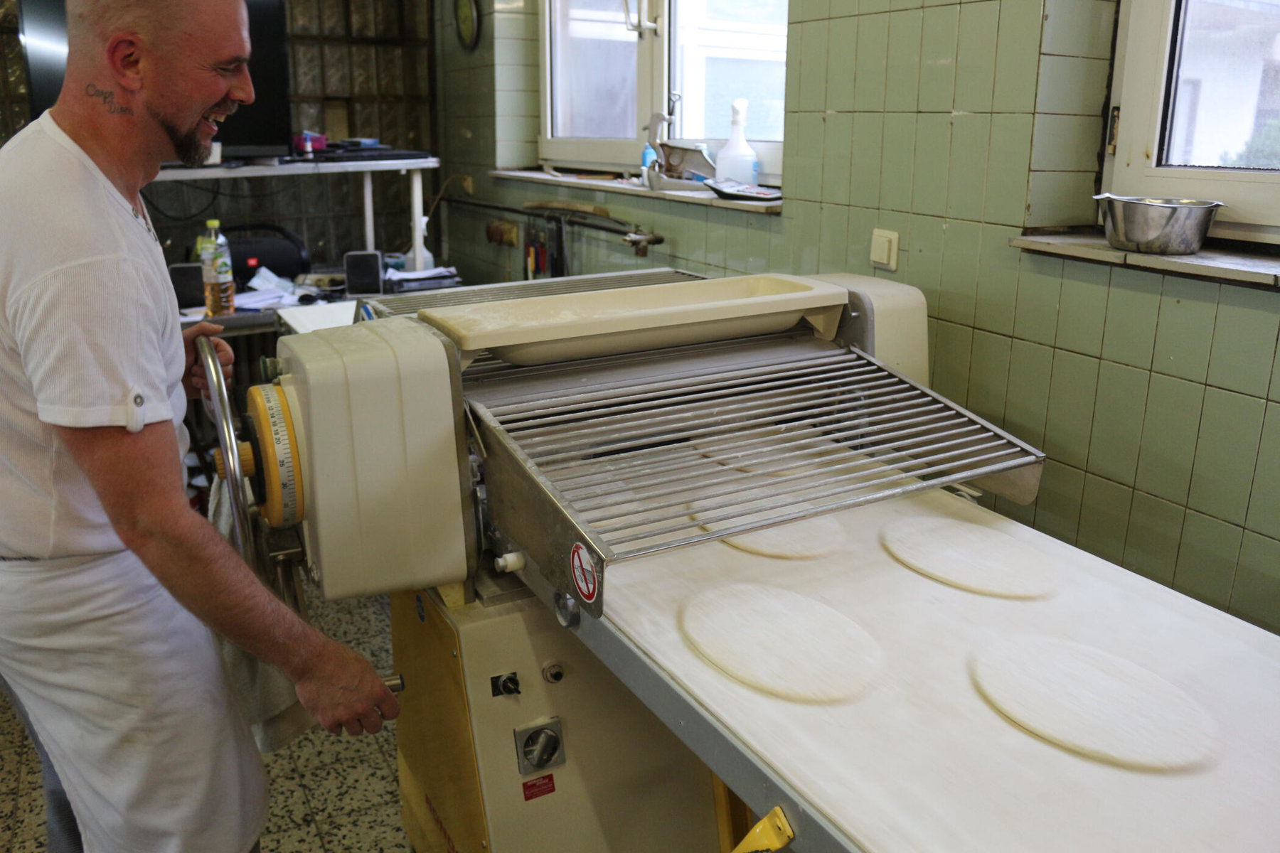 Backstube der Brotbäckerei Ingo Lauten