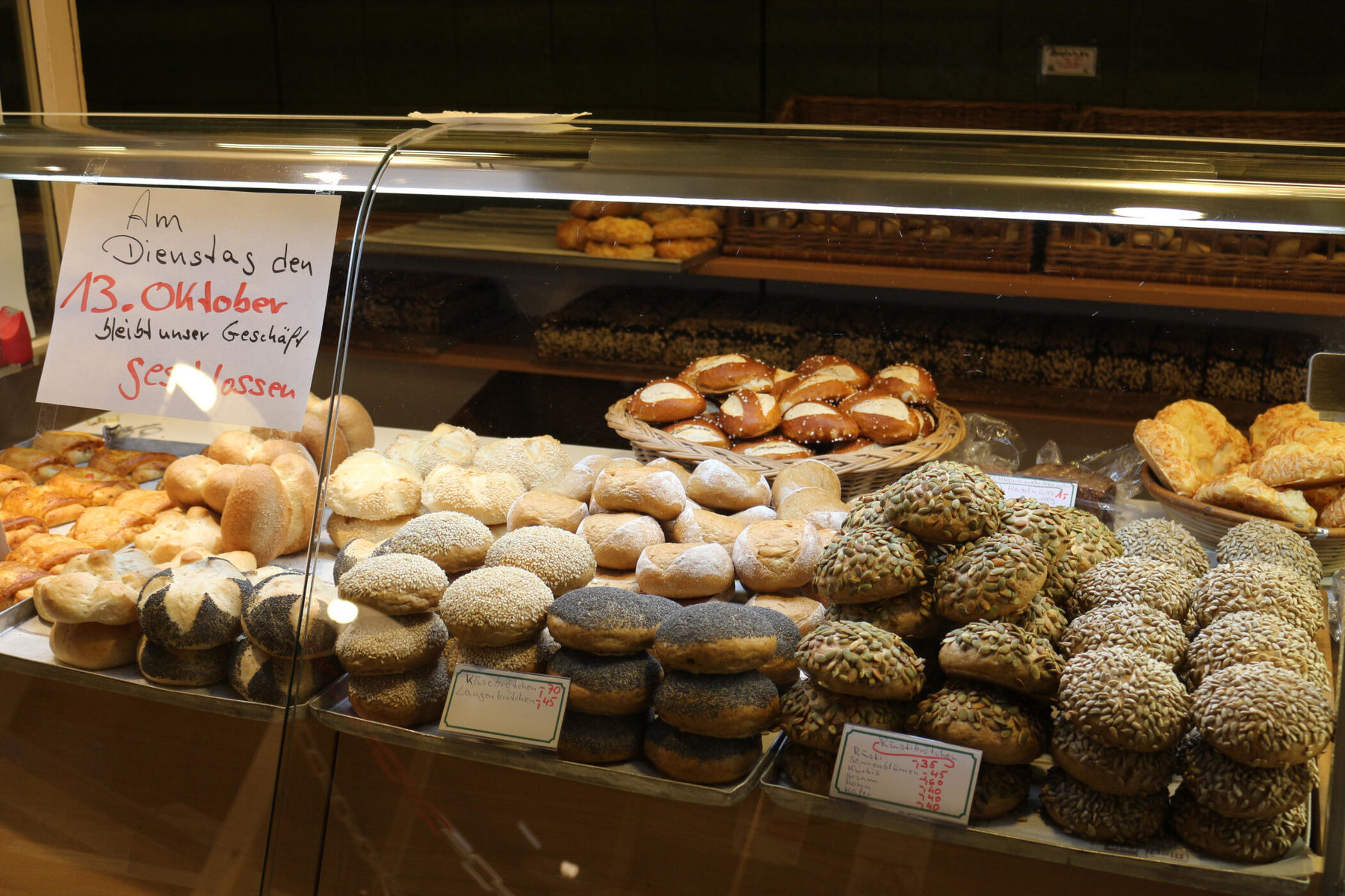 Kleingebäck der Brotbäckerei Ingo Lauten